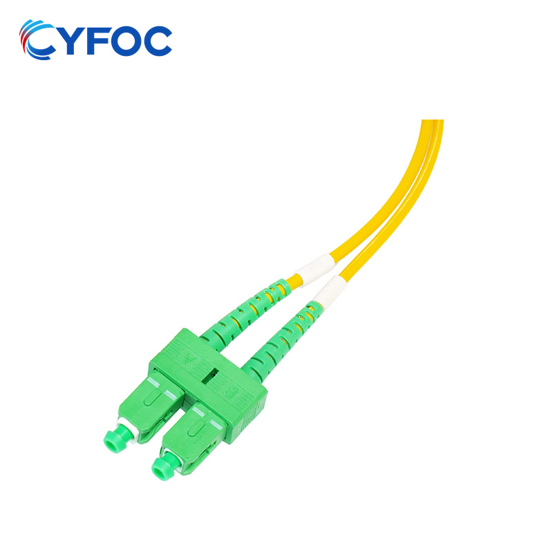 OS2 LC UPC-SC APC双工LSZH 3.0mm光纤跳线, 3m